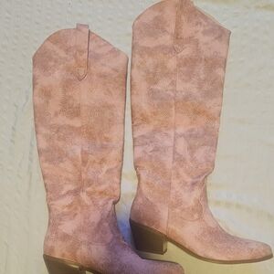 NEW, Pink cowboy boots